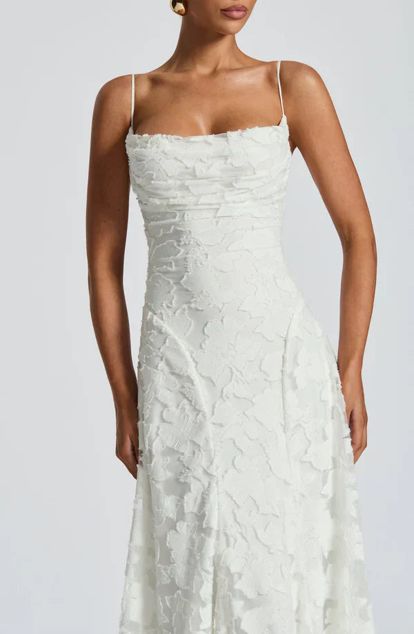 FRANCIS MAXI DRESS – IVORY
