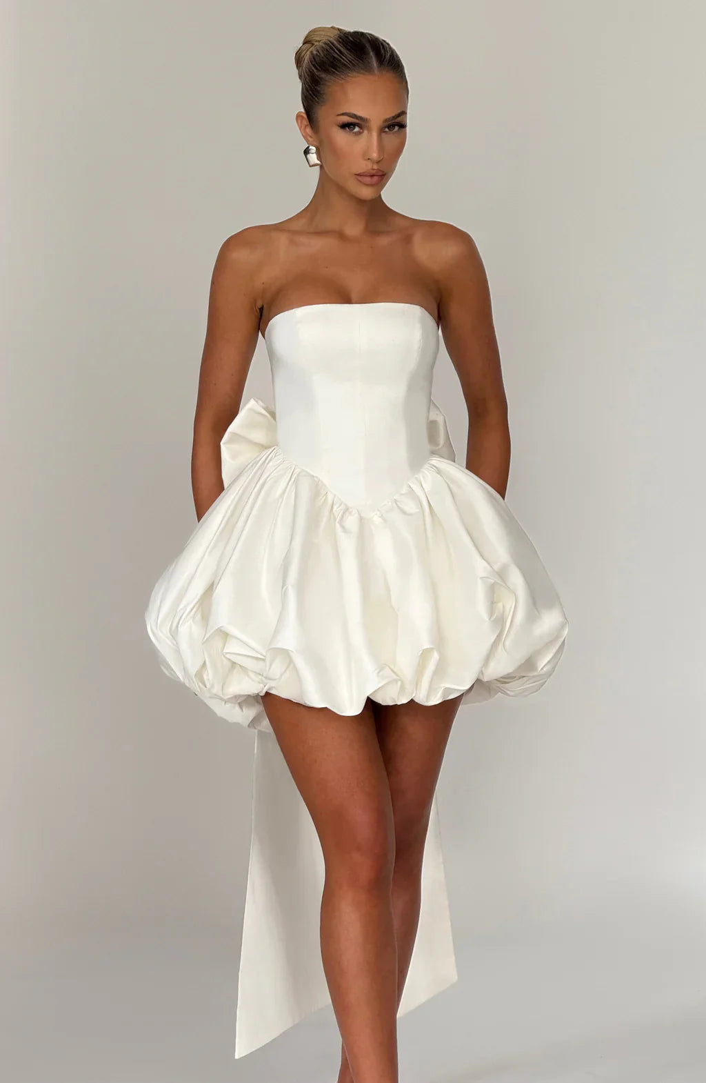 MAELIA MINI DRESS – IVORY